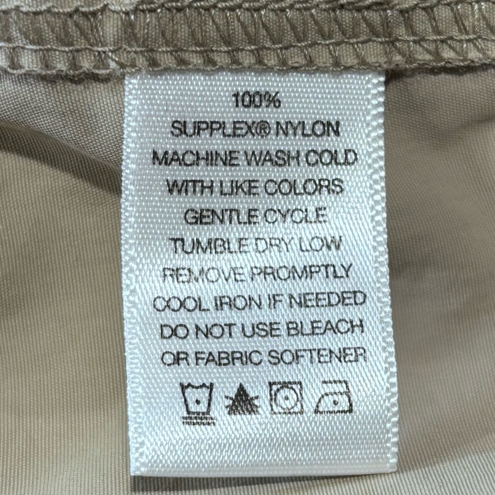 Eastern Mountain Sports Cargo Pants Women's Size 16 R Color Beige NWT - Picture 3 of 5